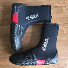 Gul Powerboots 5mm Easy Zip Neoprene Sailing Wetsuit Boots -Size: 18cm Uk Kid 11