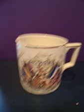 Antique World War 1 1914-1919 Peace Ceramic Mug David Beatty's Historical Signal