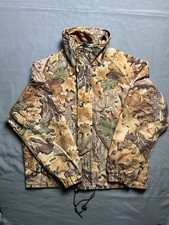 Whitewater Outdoors Camouflage Hunting Fishing Gore-Tex Bomber Fleece Jacket L