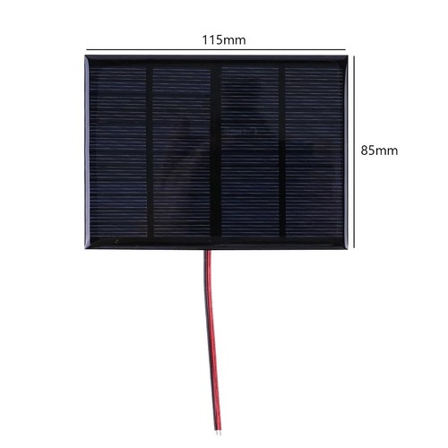 Mini solar panel 12v - mini, 3w