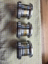 3x Shimano Power Aero Xt10000 Baitrunner Spools And Custom Cases