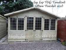 12x10 summer house log lap - summer,