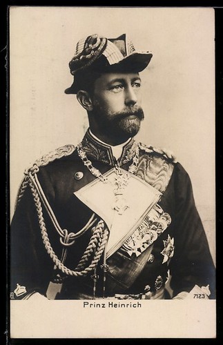 Postcard prince henry of - of,