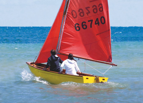 Mirror dinghy ready - dinghy,