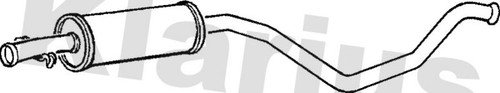 Centre muffler fits - centre,