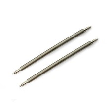 Spring Bars Pins x2 for Watch Straps Bands 1.80mmø Stainless Steel 6mm-22mm