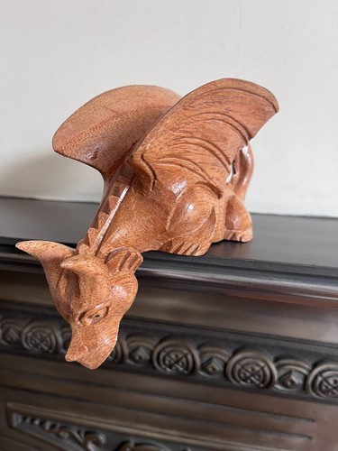 Handcrafted wooden bookshelf - handcrafted,