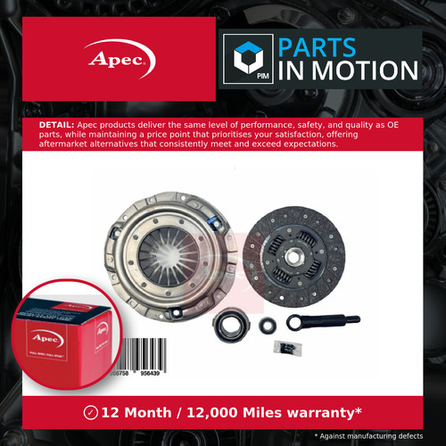 Clutch kit 3pc - kit,