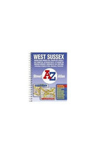 West Sussex Street Atlas (Street Maps & ... by Geographers A-Z Map  Spiral bound