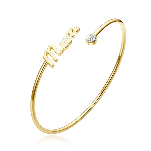 18k gold plated - gold, cuff
