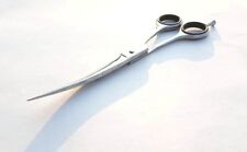 Professional Pet Dog Grooming Scissors Japanese Shears CURVED 7"