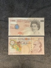 Pack of 3 - Novelty £1000 Novelty Cash Bank Notes,Placeholder