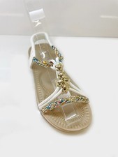 Kid's White Floral Diamond