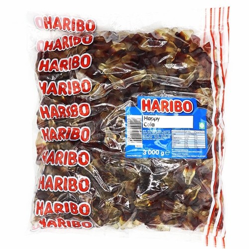 Haribo 3kg happy - happy, cola
