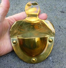 Antique Brass Wall Pocket