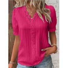 Womens V neck Summer Ladies