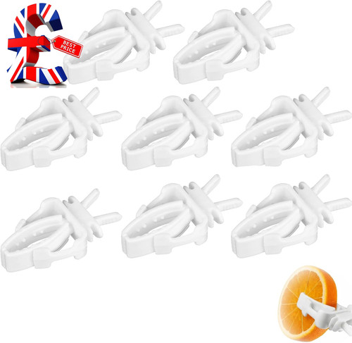Bird cage food holder clips - bird, clips,8