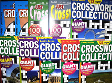 10 X CROSSWORD PUZZLE BOOKS