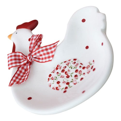 Ceramic dessert serving plate - ceramic,