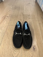 Gucci loafers shoes suede - gucci,