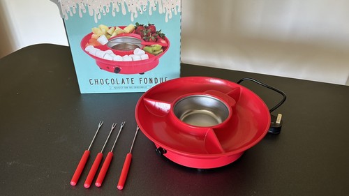 Electric chocolate fondue set - electric,