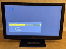 Large Black 42 Inch TV