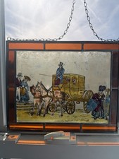 Vintage horse-drawn stagecoach