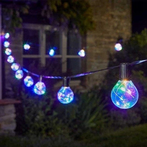 Multi coloured garden string - multi-coloured,