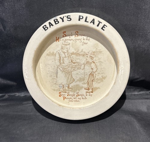 Carlton ware baby plate - ware,