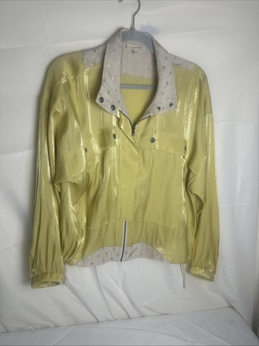 Vintage yellow jacket zipper - vintage,