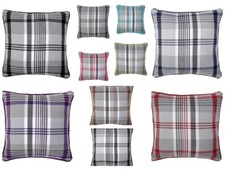 New Tartan Check Cushion