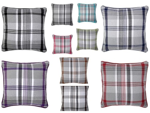New tartan check - tartan, cushion