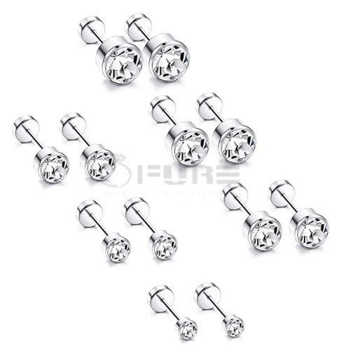 Womens surgical steel round - surgical,