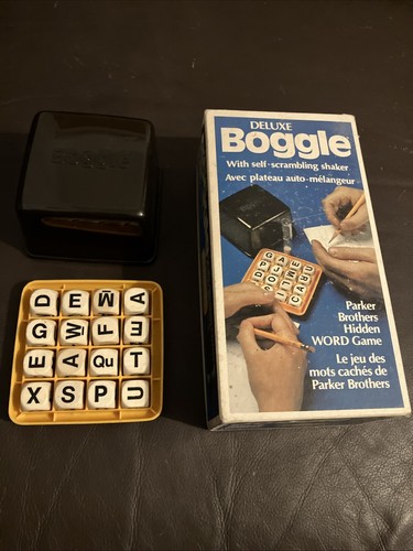 Boggle game vintage 1976 - boggle,