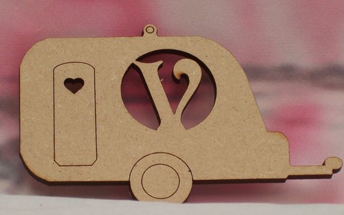 Caravan shape personalised - ,