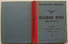 Hillman Minx Mk III IV V