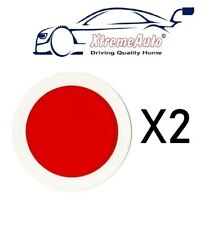 Xtremeauto® X2 Red Car Parking Permit Road Holder Tax Disc Holder Self Adhesive