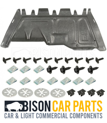 Undertray under engine - undertray,