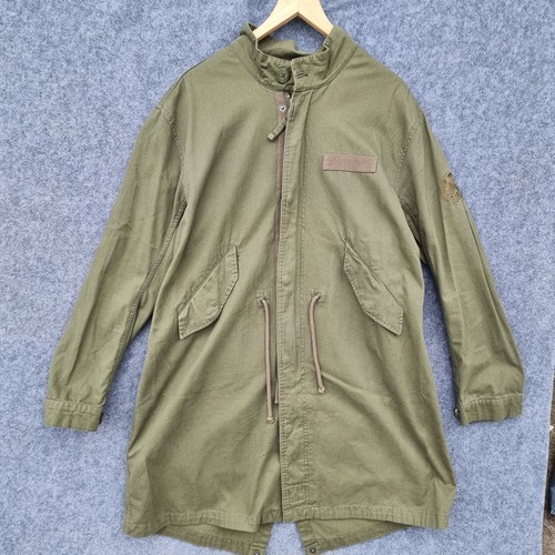 Pretty green military parka - pretty,