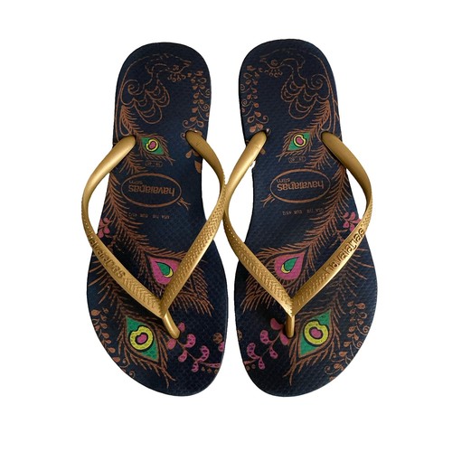 Havaianas womens navy - navy, gold