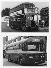 12 BUS PHOTOS  LONDON TRANSPORT  COUNTRY AREA SOUTH 6 x 4 inch
