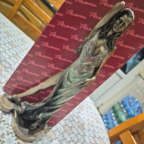 Bronze finished sculpture - bronze-finished,