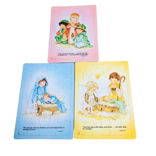 Vintage puzzles frame - puzzles, tray