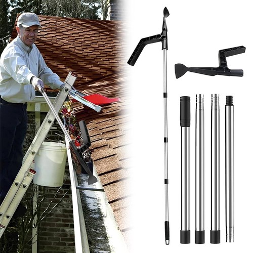 Gutter cleaning tool roof - cleaning,