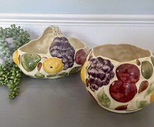 Vintage Siltone Pottery Fruits