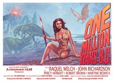 One Million Years BC 1966 quad