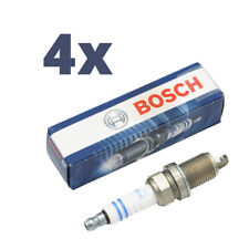 4x Spark Plug Bosch For Opel Fiat 1.2 - 1.8 0242229699 0242229715