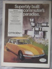 1971 Citroen D Special Original advert No.1