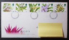 Great Britain: SG1659-1663; Orchids; First Day Cover (FDC); Truro postmark