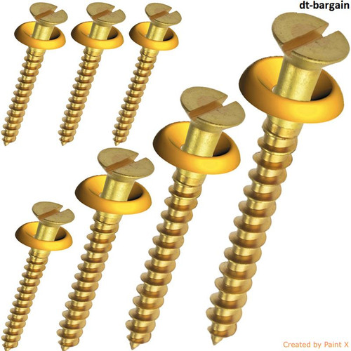 10g brass slotted flat - 6g,